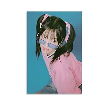 Amazon.co.jp: Momo モモ Twice トゥワイス キャンバスポスター